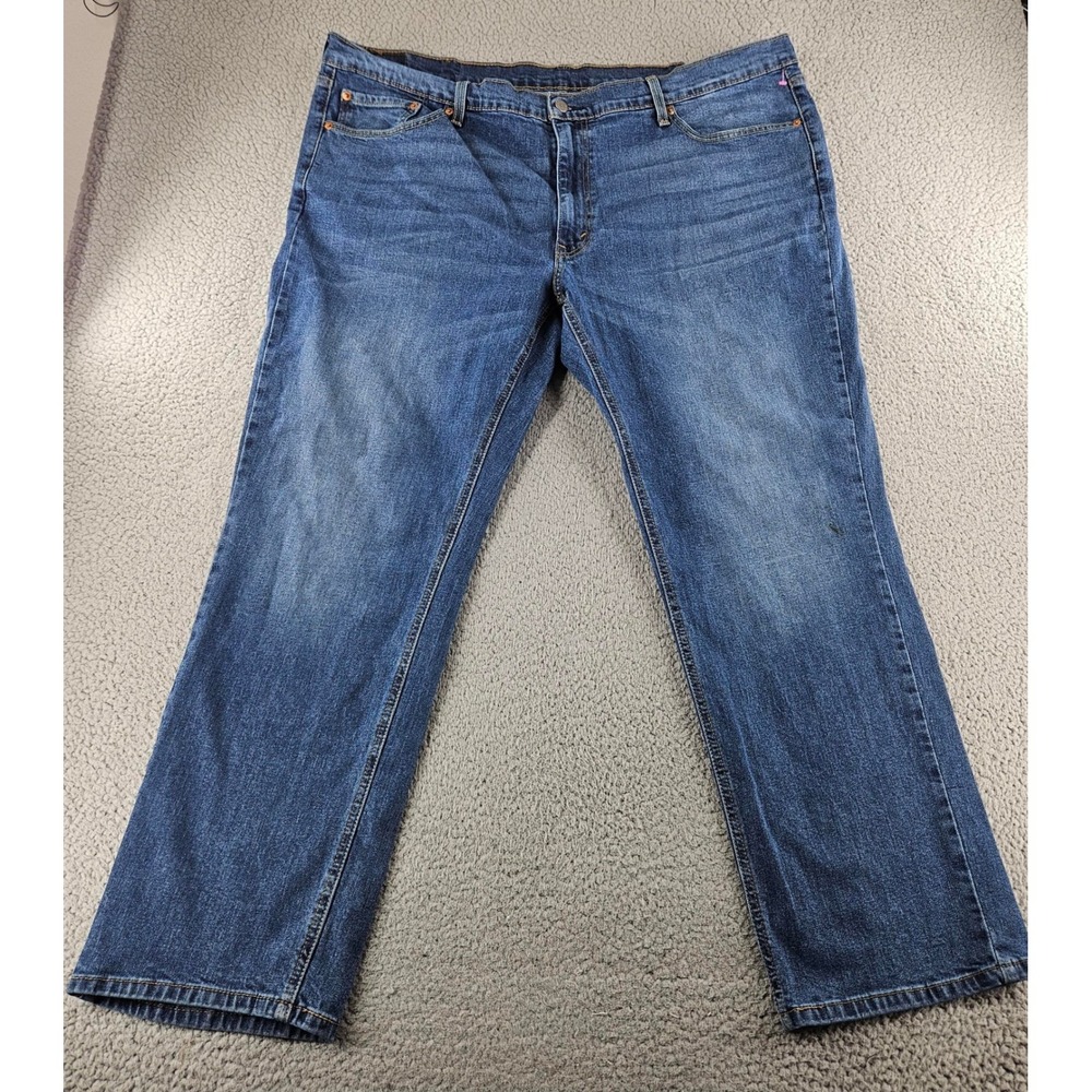 Levis 541 Athletic Taper Jeans Mens Jeans 46x32 Blue Denim Stretch‎ Classic